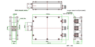 Product image for 9000 Tri-Band Ka-Band EXT REF LNB