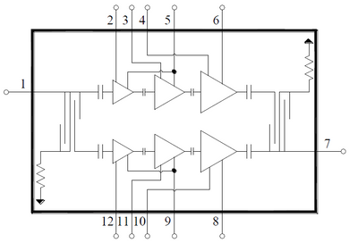 Product image for MMIC, 9W Ka-Band Power Amplifier 27.5-31 GHZ, GA-N, TGA-2595, CFE