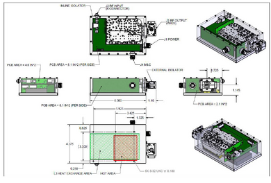 Product image for ATOM 50W Ka-Band SSPA
