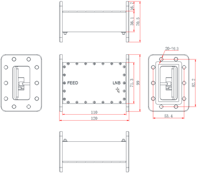 Product image for C-Band 5G Bandpass Filter