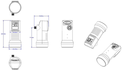 Product image for Single-Band Ku-Band PLL LNBF