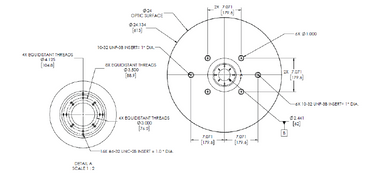 Product image for 60cm Ku-Band Antenna, One Dish Reflector, Feed, OMT