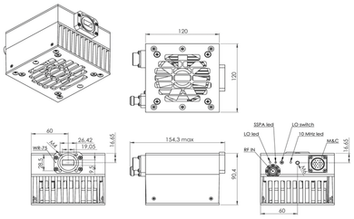 Product image for 40W Low Ku-Band BUC
