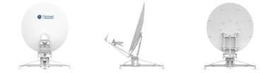 Product image for WAYFARER 2.4m C/X/Ku Triple-Band Manual Flyaway Antenna - Dual Offset