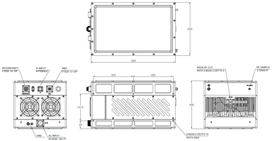 Product image for 160W Ka-Band BUC