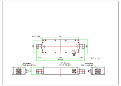 Product image for S-Band LNA DC Power via Separated SMA