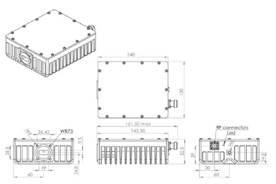 Product image for 8W Low Ku-Band BUC