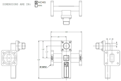 Product image for Ku-Band Cross Guide Coupler