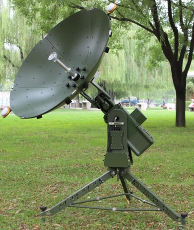 Product image for 0.6m Ka-Band X-Y Low Orbit Satellite Transportable Auto Flyaway Antenna