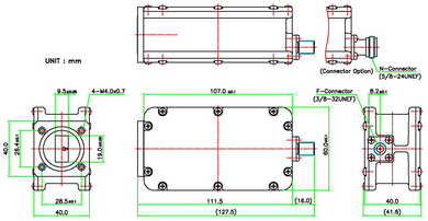 Product image for Ku-Band Single Band PLL LNB