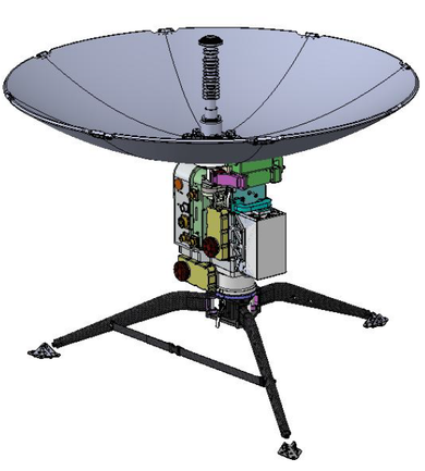 Product image for Journey ManPack 1.0m Ku-Band Auto  Flyaway Antenna