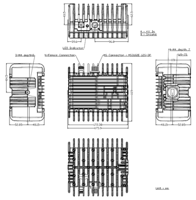 Product image for 10W Low Ku-Band BUC