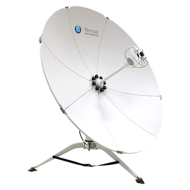 Product image for WAYFARER 1.2m Ku-Band Manual Flyaway Antenna - Ring Focus DEMO