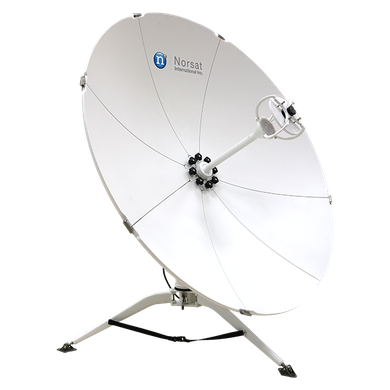 Product image for WAYFARER 1.2m Ku-Band Manual Flyaway Antenna - Ring Focus DEMO