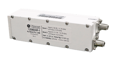 Product image for 1000 Ku-Band Simultaneous Band PLL LNB (Low-Band Connector)