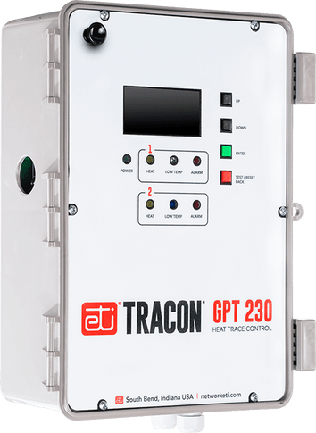 ETI Tracon GPT 230 Dual Channel Heat Trace Temperature Controller