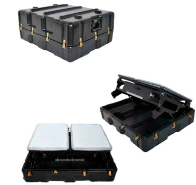 C-COM iNetVu OneWeb Transportable Pop-Up Case - HL1100 ESA Terminal