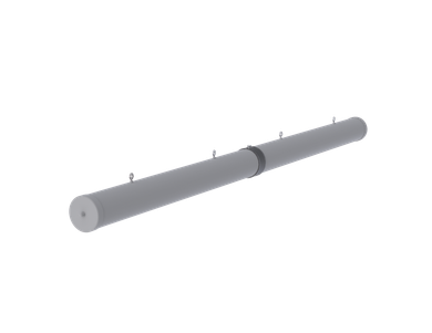 Poynting HELI-8 Circular Polarised, Bi-Directional Mine/Tunnel Antenna, Wi-Fi, 2400 - 2500 MHz, 14.5dBic