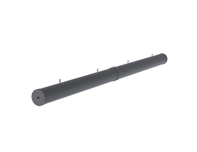 Poynting HELI-8-IS Circular Polarised, Bi-Directional Mine/Tunnel Antenna, Wi-Fi, 2400 - 2500 MHz, 14.5dBic (Intrinsically Safe)