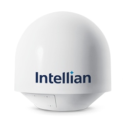 Intellian V1-8199_A v80G Empty Dome & Baseplate Assembly (Bolt Pattern: 24.75cm x 24.75cm/Bolt Size: M12)