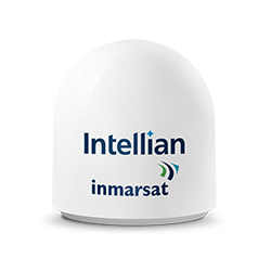 Intellian V3-8044-B V100GX Empty Dome And Baseplate Assembly (1380 Cylindrical) / v100GX/GX100/GX100PM