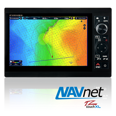 Furuno TZT10X NavNet TZtouchXL Chart Plotter, 10" Hybrid Control IPS Display FULL HD (1920x1200)