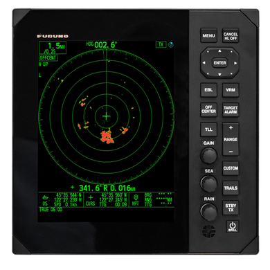 Furuno FR10 10.4" Portrait-Style Radar Display, less radome or gearbox/array
