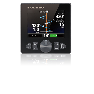 Furuno NAVPILOT 711C/OB Self-Learning, Adaptive Autopilot - Single-Din Size Color Display for Outboards