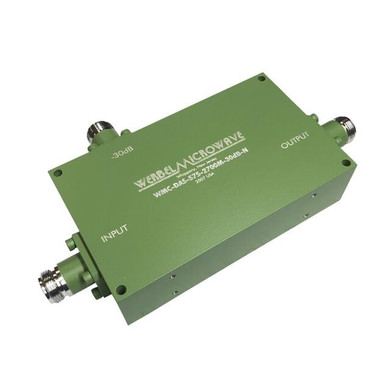 WERBEL MICROWAVE WMCDAS1800-DB-N Directional Coupler, 698-2700MHz, N Female, IP-65
