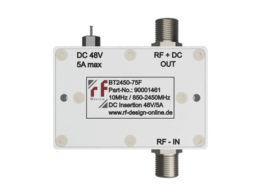 RF-Design BT2450 VSAT DC-Power Block/Inserter