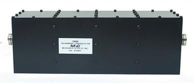 Microwave Filter Company 19586 FM Harmonic Reject Filters