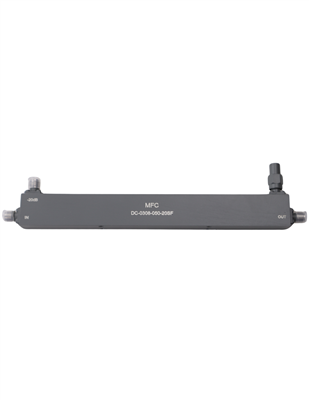 Microwave Filter Company DC-0308-050-10SF Directional Coupler, 0.3-8GHz, 10dB, SMA Female