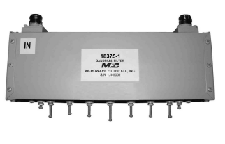 Microwave Filter Company 18375-1 700 MHz/Lower B & C (Downlink) Bandpass Filter