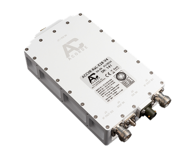 Acorde ACCVR-KaL-E28-V4 Dual Ka-band BDC Nyx Series hubmount simultaneous reception 26.55 / 27.55 GHz
