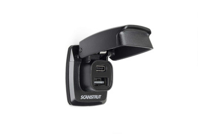 Scanstrut SC-USB-F1 Flip Pro Fast Charge Dual USB-A & USB-C Socket