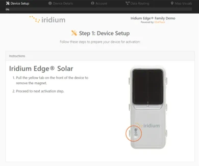 Iridium Edge Solar Demo Kit
