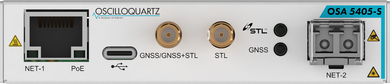 Oscilloquartz OSA 5405-S, GNSS + STL Receiver, Stratum 3E OCXO