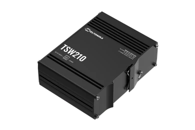 Teltonika Networks 14758029 TSW210 Switch 8 GbE, 2 SFP ports, Standard package