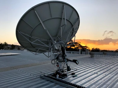CPI 2.4 Meter Dual Axis Ku-Band VSAT Antenna