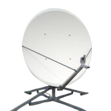 CPI 1182-2420-B 1.8 Meter C-Band-Linear Antenna Receive Transmit, 1182 1.8M Rx/Tx Linear Cross w/ WR137 Tx Port, RR Bracket