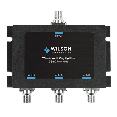 Wilson Electronics 14660693 Three-Way Wide-Band Splitter with F-Female Connectors