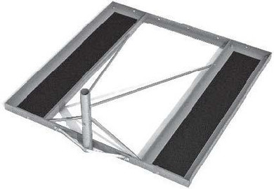 Global Skyware  6110057-03 1.98m x 1.98m Non-Penetrating Roof Mount with Roof Pads
