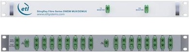 STINGRAY DWDM DUAL 8 WAY OPTICAL MULTIPLEXER/DEMULTIPLEXER