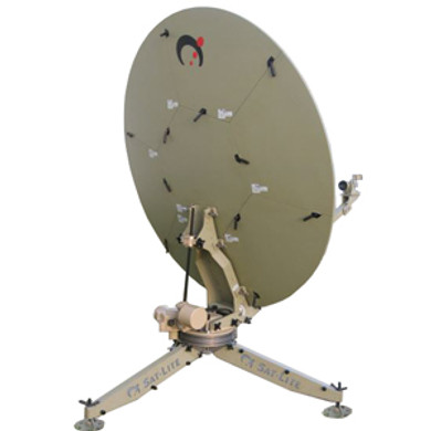 Sat-Lite Model 2031 - 2.0 Meter Motorized Flyaway Antenna