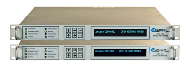 Comtech CDM-600 & CDM-600L Open Network Modems Satellite Modems