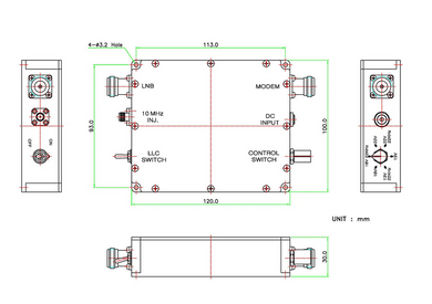 Norsat ULC-0-50-CL-6 6-Band Universal LNB Controller