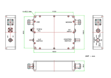 Norsat ULC-2S-75-CL-6 6-Band Universal LNB Controller