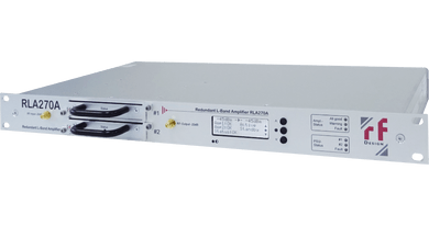 RF-Design RLA270A 1+1 redundant L-Band Line Amplifier (0 to 26dB gain)