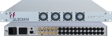 RF-Design LSCX414 4-way active Hybrid L-Band Splitter/Combiner TX/RX System