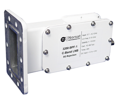 Norsat 3500N-BPF-2 C-Band 5G LNB and Band Pass Filter